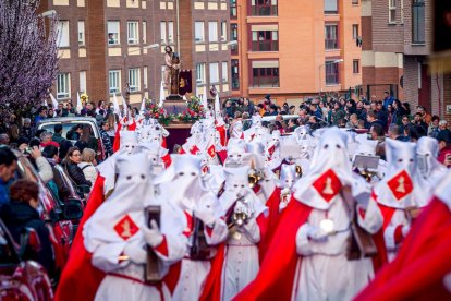Via Crucis penitencial de la Cofradía de la flagelación. MARIO TEJEDOR