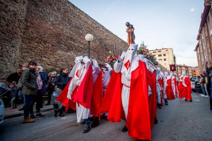 Via Crucis penitencial de la Cofradía de la flagelación. MARIO TEJEDOR