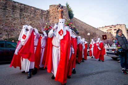Via Crucis penitencial de la Cofradía de la flagelación. MARIO TEJEDOR