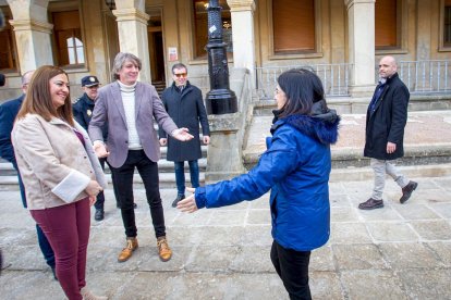 Visita de la ministra de Sanidad Carolina Darias. MARIO TEJEDOR (1)