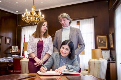 Visita de la ministra de Sanidad Carolina Darias. MARIO TEJEDOR (10)