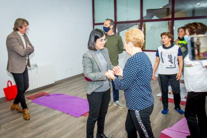 Visita de la ministra de Sanidad Carolina Darias. MARIO TEJEDOR (25)