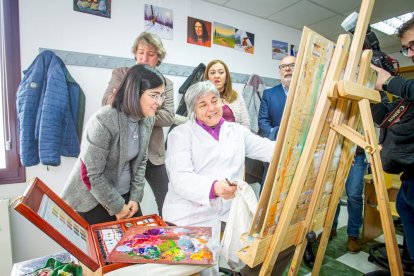 Visita de la ministra de Sanidad Carolina Darias. MARIO TEJEDOR (37)