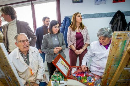 Visita de la ministra de Sanidad Carolina Darias. MARIO TEJEDOR (38)