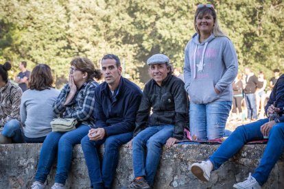 Celebración matutina del Lavalenguas de San Juan 2022 en Soria. GONZALO MONTESEGURO