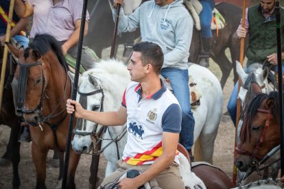 Celebración matutina del Lavalenguas de San Juan 2022 en Soria. GONZALO MONTESEGURO