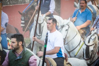Celebración matutina del Lavalenguas de San Juan 2022 en Soria. GONZALO MONTESEGURO
