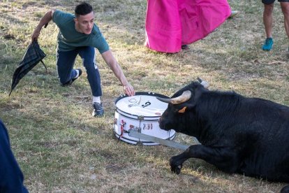 Celebración matutina del Lavalenguas de San Juan 2022 en Soria. GONZALO MONTESEGURO
