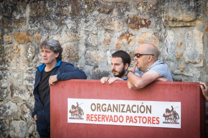 Celebración matutina del Lavalenguas de San Juan 2022 en Soria. GONZALO MONTESEGURO