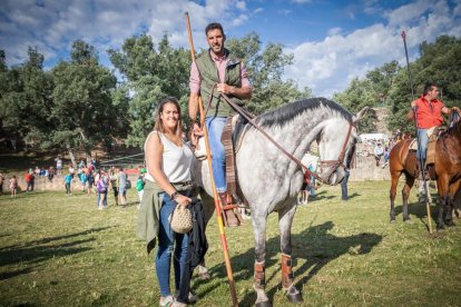 Celebración matutina del Lavalenguas de San Juan 2022 en Soria. GONZALO MONTESEGURO