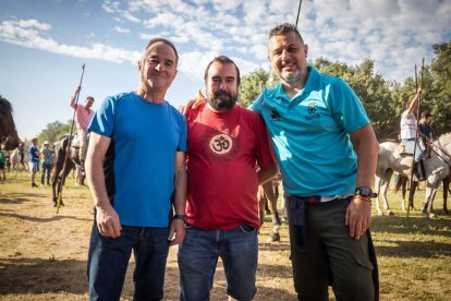 Celebración matutina del Lavalenguas de San Juan 2022 en Soria. GONZALO MONTESEGURO