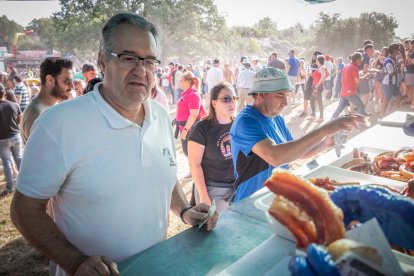 Celebración matutina del Lavalenguas de San Juan 2022 en Soria. GONZALO MONTESEGURO