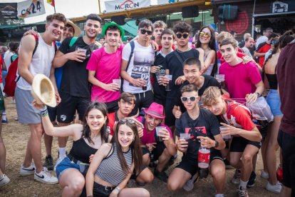 Celebración matutina del Lavalenguas de San Juan 2022 en Soria. GONZALO MONTESEGURO
