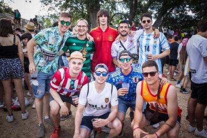 Celebración matutina del Lavalenguas de San Juan 2022 en Soria. GONZALO MONTESEGURO