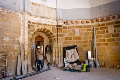 Obras en el Convento de Santa Clara. MARIO TEJEDOR (6)