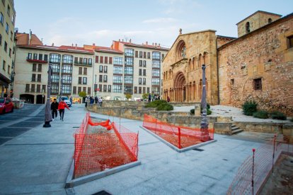 Obras en la Iglesia de Santo Domingo. MARIO TEJEDOR (3)
