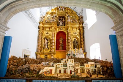 El belén de El Burgo de Osma en San Agustín. MARIO TEJEDOR (2)