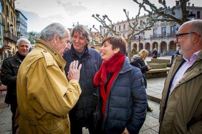 Ruta por Soria de la ministra Pilar Rodríguez. MARIO TEJEDOR (8)