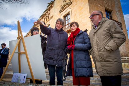 Ruta por Soria de la ministra Pilar Rodríguez. MARIO TEJEDOR (12)