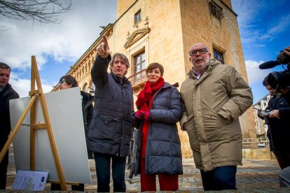 Ruta por Soria de la ministra Pilar Rodríguez. MARIO TEJEDOR (13)