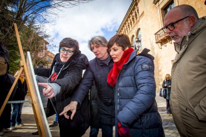 Ruta por Soria de la ministra Pilar Rodríguez. MARIO TEJEDOR (14)