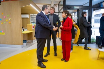 Ruta por Soria de la ministra Pilar Rodríguez. MARIO TEJEDOR (17)