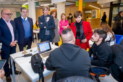 Ruta por Soria de la ministra Pilar Rodríguez. MARIO TEJEDOR (38)