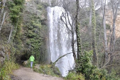 Cascada de la Toba en una imagen de archivo. HDS