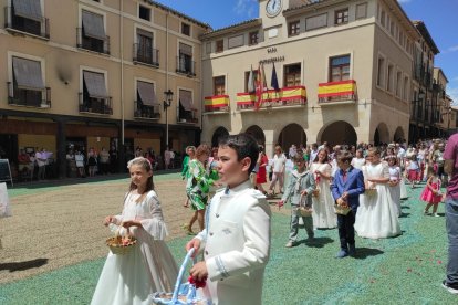 Celebración del Corpus en San Esteban. ANA HERNANDO