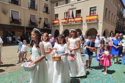 Celebración del Corpus en San Esteban. ANA HERNANDO