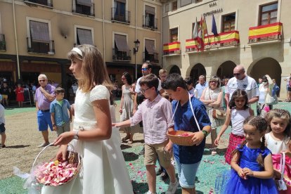 Celebración del Corpus en San Esteban. ANA HERNANDO
