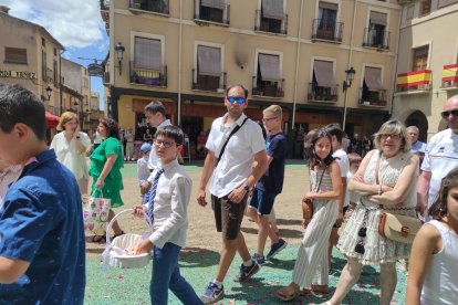 Celebración del Corpus en San Esteban. ANA HERNANDO