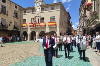 Celebración del Corpus en San Esteban. ANA HERNANDO