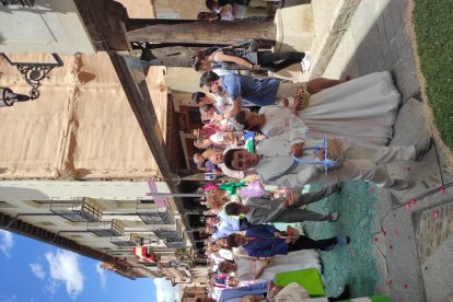 Celebración del Corpus en San Esteban. ANA HERNANDO