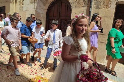 Celebración del Corpus en San Esteban. ANA HERNANDO