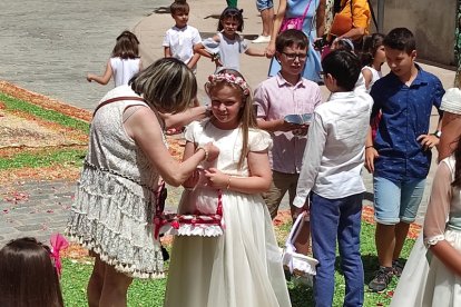Celebración del Corpus en San Esteban. ANA HERNANDO