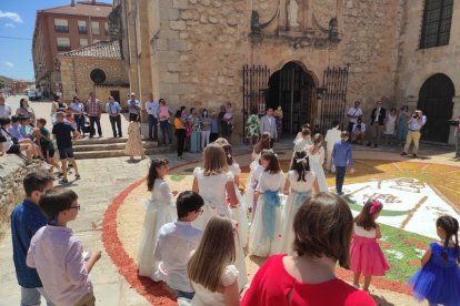 Celebración del Corpus en San Esteban. ANA HERNANDO