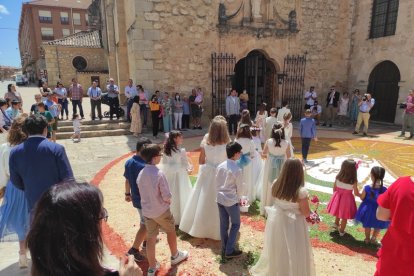 Celebración del Corpus en San Esteban. ANA HERNANDO