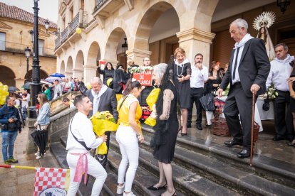 Lunes de Bailas por la mañana, último día de San Juan 2023 en Soria.