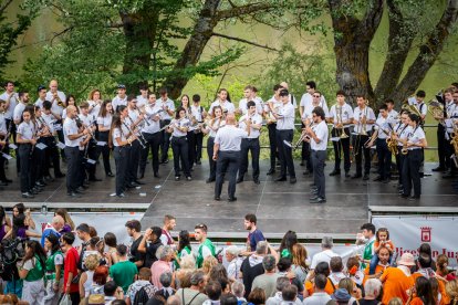 Las Bailas, como siempre junto al Duero, el último día de las fiestas de San Juan.