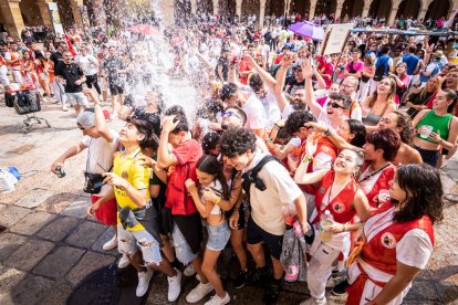 Las Bailas, como siempre junto al Duero, el último día de las fiestas de San Juan.