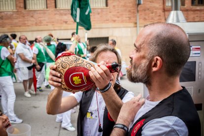 Las Bailas, como siempre junto al Duero, el último día de las fiestas de San Juan.