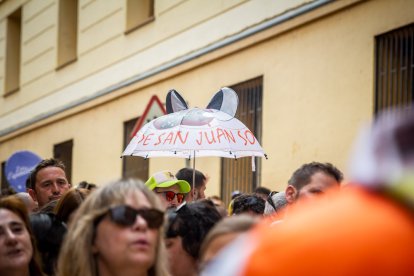 Las Bailas, como siempre junto al Duero, el último día de las fiestas de San Juan.