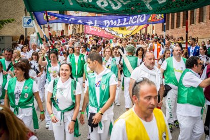 Las Bailas, como siempre junto al Duero, el último día de las fiestas de San Juan.