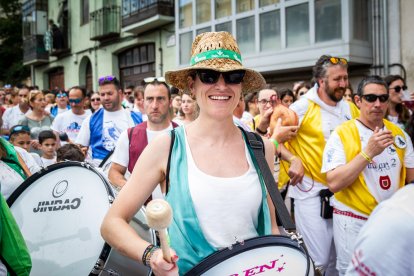 Las Bailas, como siempre junto al Duero, el último día de las fiestas de San Juan.