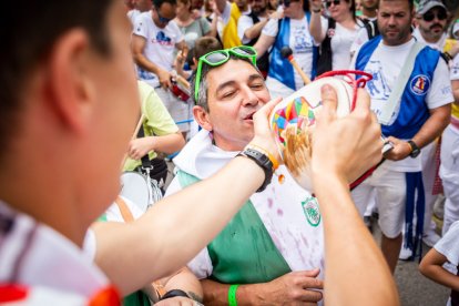 Las Bailas, como siempre junto al Duero, el último día de las fiestas de San Juan.