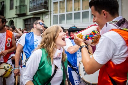 Las Bailas, como siempre junto al Duero, el último día de las fiestas de San Juan.