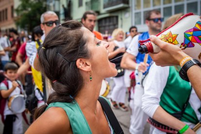 Las Bailas, como siempre junto al Duero, el último día de las fiestas de San Juan.