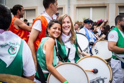 Las Bailas, como siempre junto al Duero, el último día de las fiestas de San Juan.