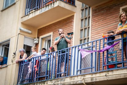 Las Bailas, como siempre junto al Duero, el último día de las fiestas de San Juan.